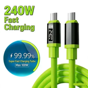 Greito įkrovimo laidas USB-C į USB-C (240W)