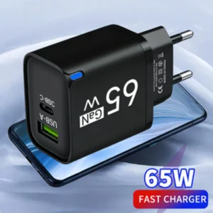 Universalus 65W greitojo įkrovimo adapteris (USB-C)
