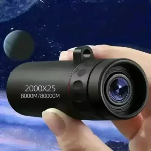 2000x25 HD Monocular Telescope Mini Portable Mobile Phone Telescope with Holder Outdoor Camping Hunting Birdwatching Tel