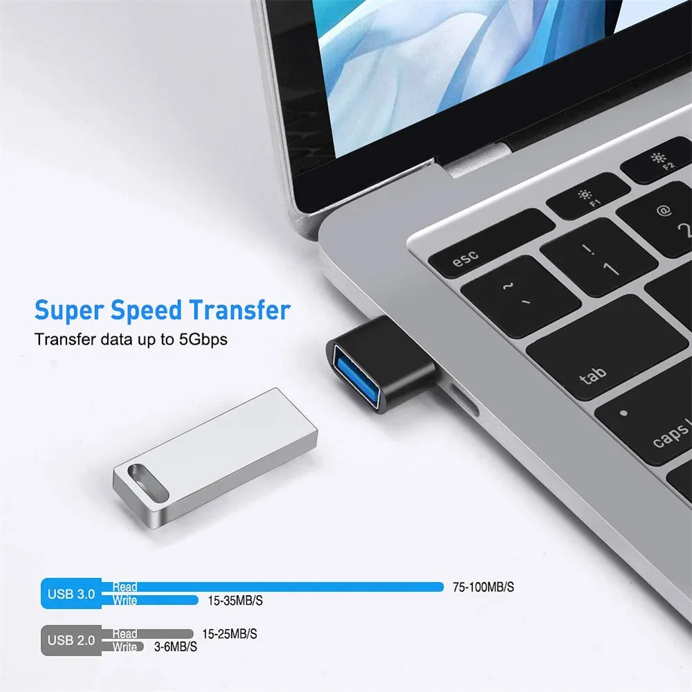 Micro USB į USB-C OTG adapteris (keitiklis) - Image 4