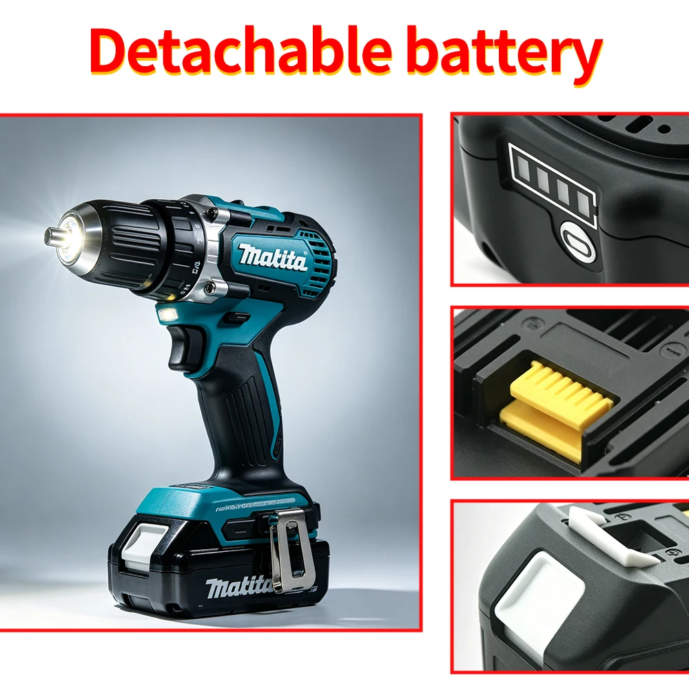 Pakaitinis akumuliatorius Makita įrankiams 18V 6.0Ah LXT - Image 4