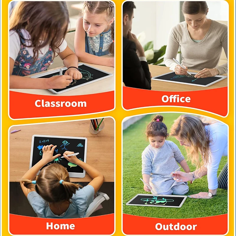 LCD piešimo ir rašymo planšetė vaikams - Image 3