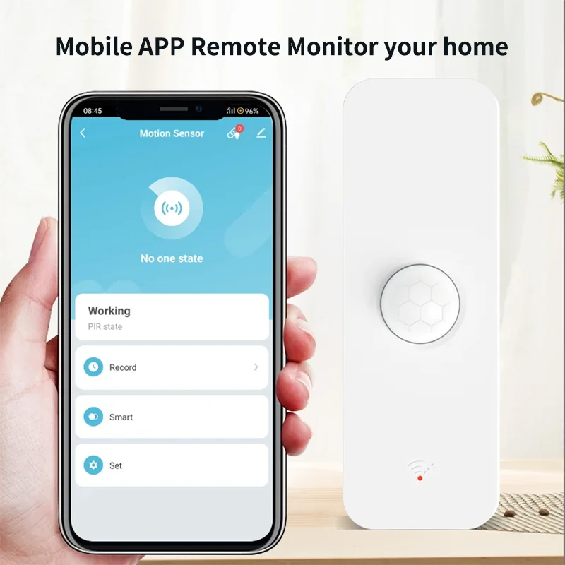 Išmanusis Wi-Fi / Zigbee judesio jutiklis Tuya namams - Image 2