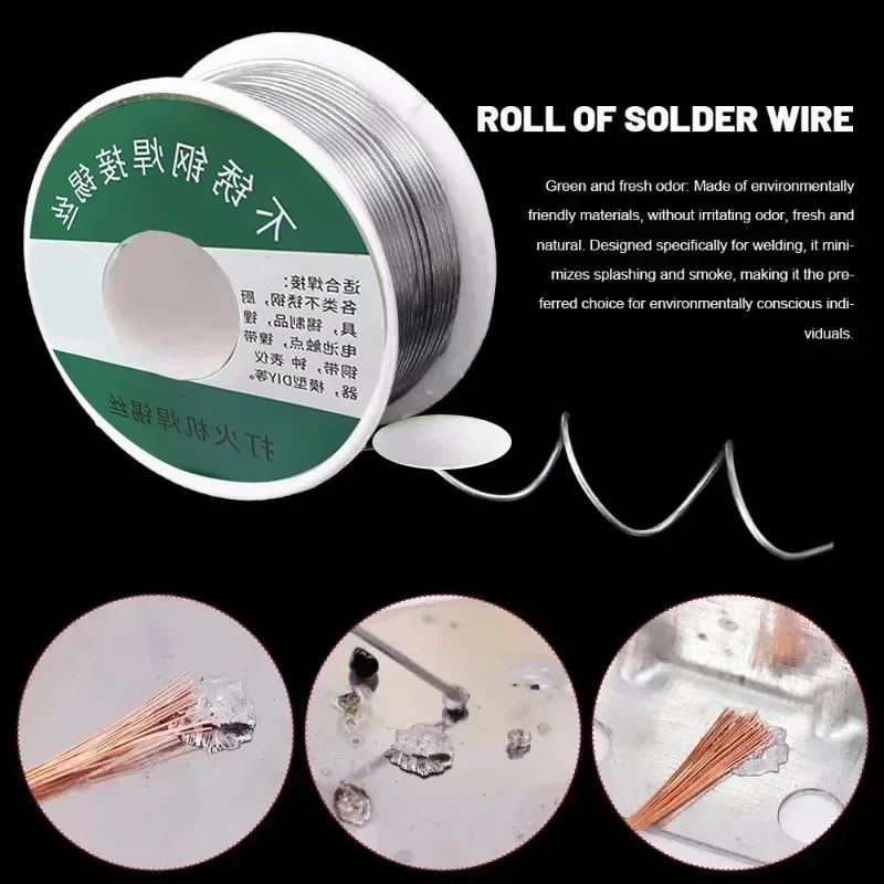 0.8mm 1.0mm 20g 50g 100g Soldering Tin Wire Tin Melt Rosin Core Solder Soldering Wire Roll No-clean FLUX 2.0% - Image 4