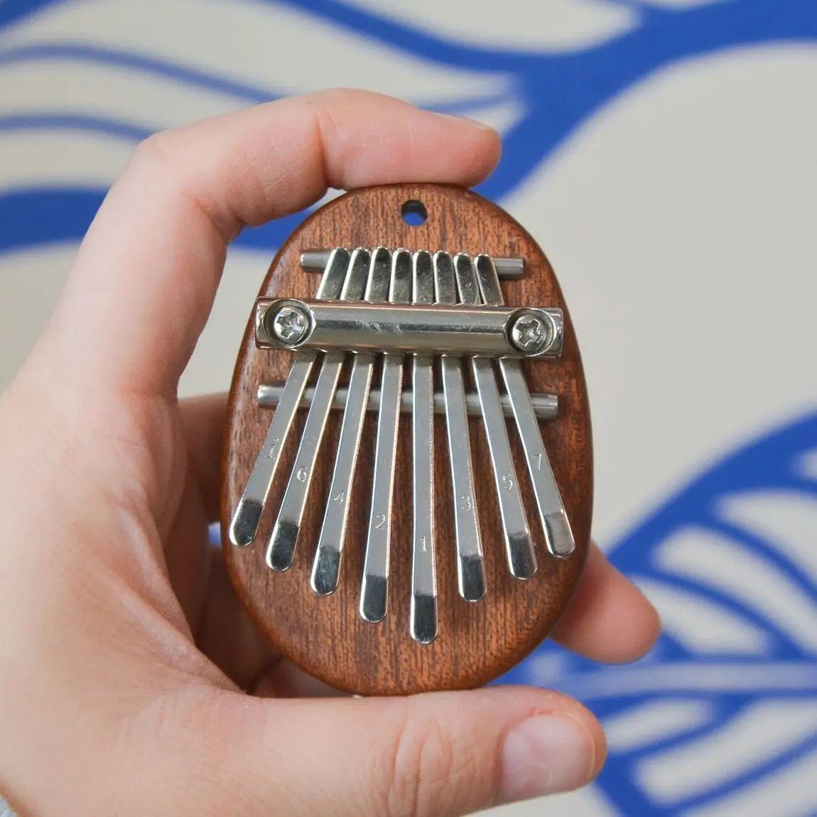 8 Key Mini Wooden Kalimba High Quality Exquisite Finger Thumb Piano Marimba Musical Good Accessory Pendant Gift - Image 4