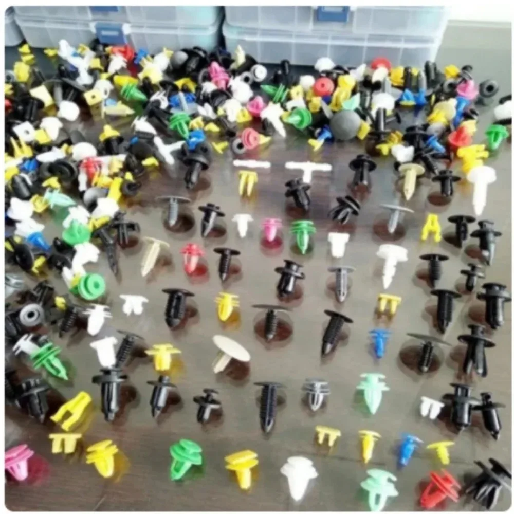 500/200/100Pcs 30 Kinds Universal Mixed Auto Fastener Car Bumper Clips Retainer Car Fastener Rivet Door Panel Liner for - Image 3