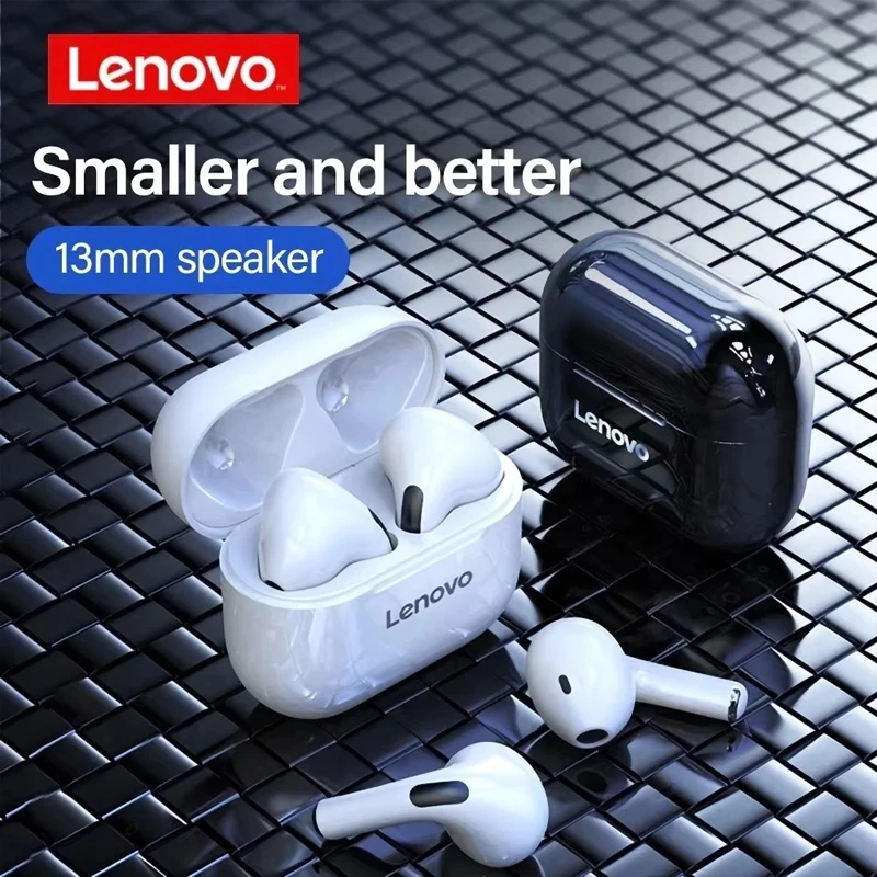 Belaidės ausinės Lenovo LP40 - Image 2