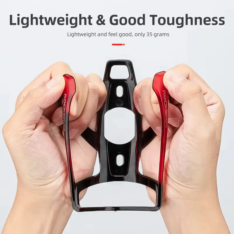 ROCKBROS Bicycle Bottle Holder Road Bike Water Bottle Cage Lightweight PC Cycling Bottle Bracket Bike Bottle Holder Acce - Image 4