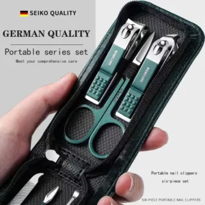 Nail Scissors Set Household High End Mens And Womens Special Nail Clippers Manicure Beauty Tools 6 Piece Portable Househ