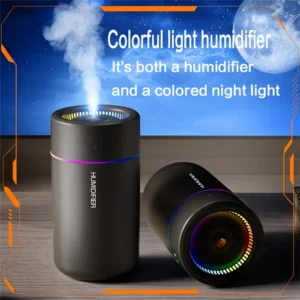 Aromaterapinis oro drėkintuvas su LED apšvietimu
