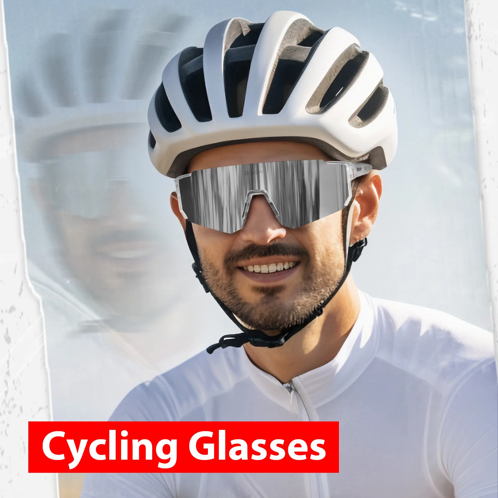 SCVCN New Outdoor Cycling Sunglasses Men Road Driving Bike Glasses Sports Mountain Climbing Women Bicycle Cycling UV400 - Image 3