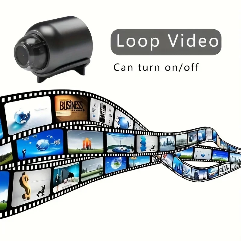 Mini WiFi apsaugos kamera / Video auklė 1080P - Image 3