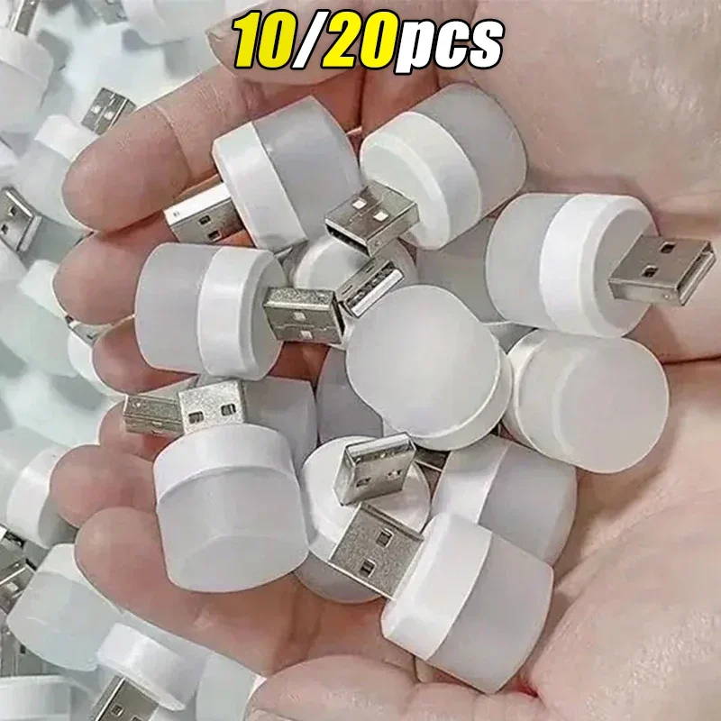 Kompaktiška USB LED naktinė lemputė