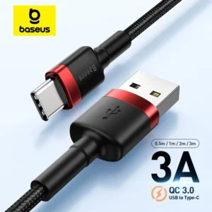 Baseus greito įkrovimo USB-C laidas