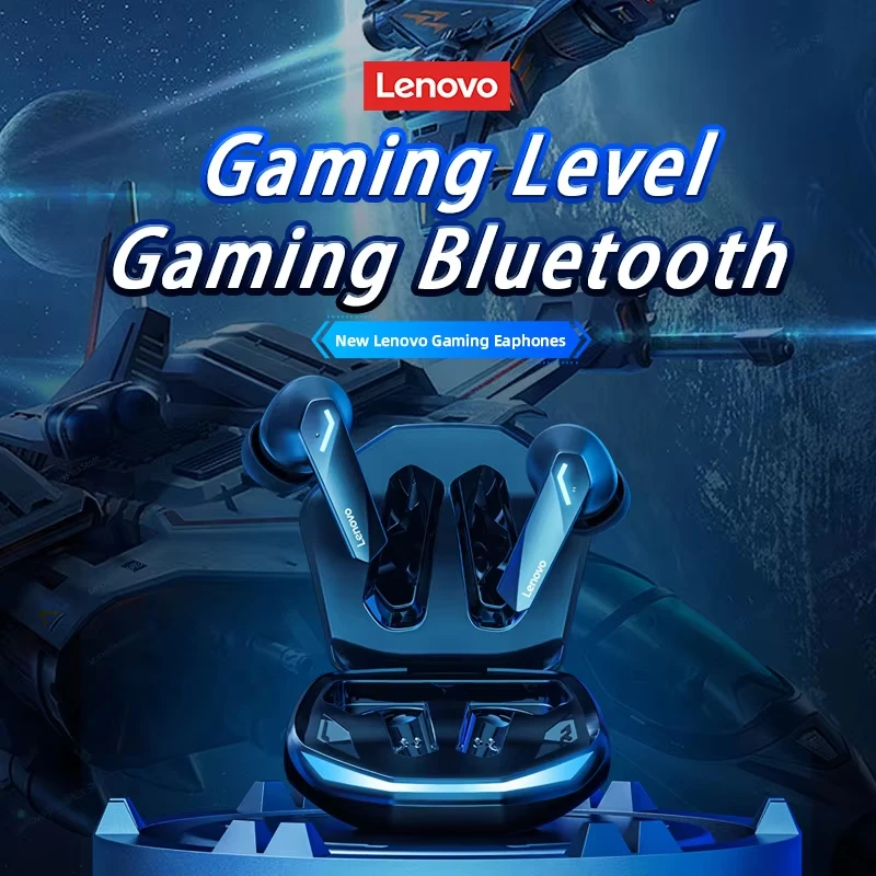 Lenovo GM2 PRO Bluetooth Headset for Game 5.3 Spoit Headset Dual Mode HD Call Noise Reduction Earbuds with Mic Music Ear - Image 2