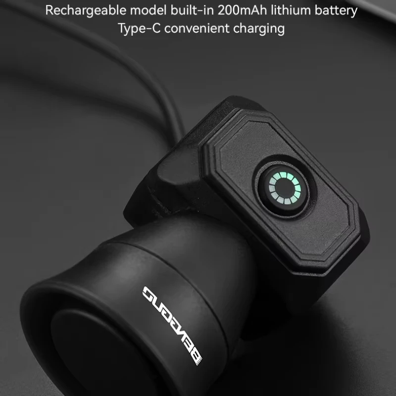 Elektrinis dviračio skambutis su signalizacija (USB) - Image 4