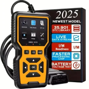 Automobilių diagnostikos skeneris V519 (OBD2)