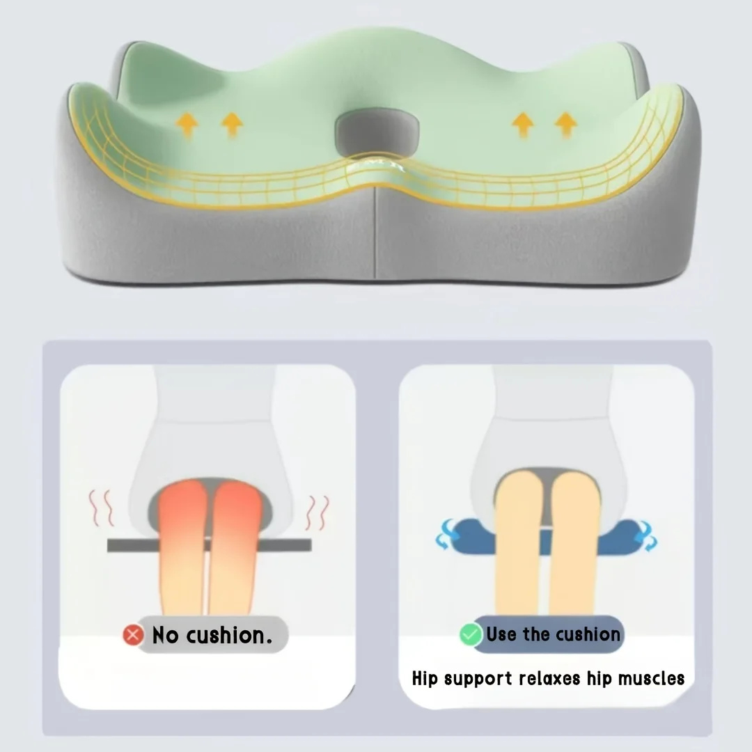 Ergonominė sėdynės pagalvėlė iš atminties putų - Image 4