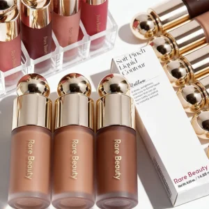 Rare Beauty 3D Face Contour Liquid Bronzer Shade Smooth Highlight Mirror Lasting Natural Nose Shadow Waterproof Brighten