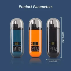 USB įkraunamas elektrinis nosies plaukų trimeris