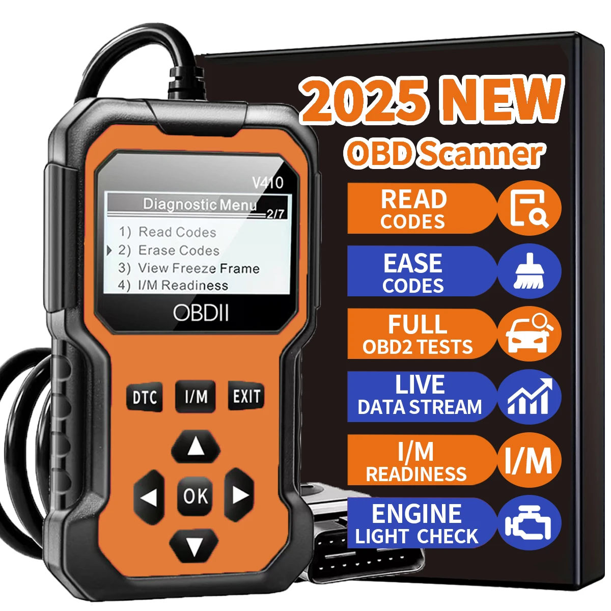 Automobilinis OBD2 diagnostikos skeneris - Image 4
