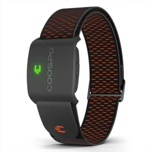 COOSPO HW9 Armband Heart Rate Monitor with HR Zones/Calories HRM Sensor for Fitness Cycling BLE5.0 ANT+ for Peloton,Zwif
