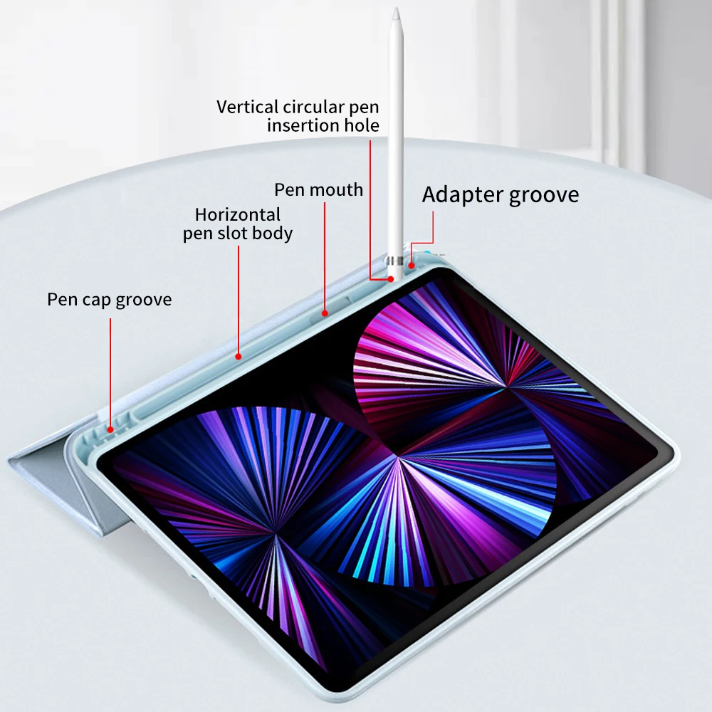 Sulankstomas apsauginis dėklas-stovas iPad planšetėms - Image 4