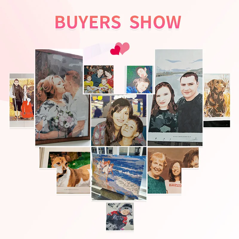 Painting By Numbers Dropshipping Personality Photo Customized DIY Picture Drawing Coloring by Numbers Acrylic Cat Adult - Image 2