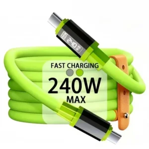 240W Type C To Type C Super Fast Charging Cable Universal High Power Charger USB Cord 6A USB C Cable for Xiaomi iPhone S