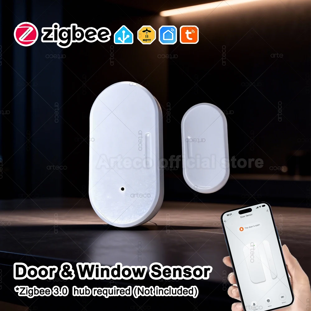 Išmanusis ZigBee durų ir langų jutiklis