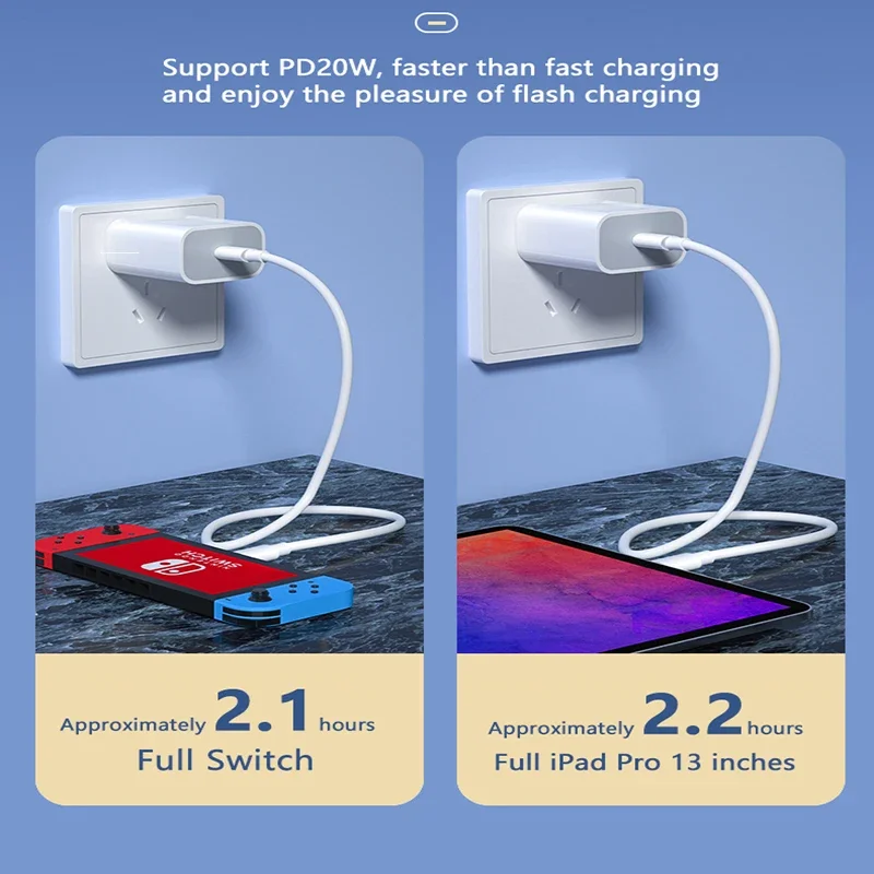 Greitojo įkrovimo USB-C laidų rinkinys (3 vnt., 100W) - Image 4