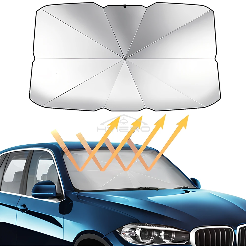 Sulankstomas skėtis nuo saulės automobiliui - Image 4