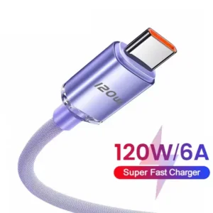 120W PD Type C Cable Super Fast Charger Cord Quick Charge USB C Cables Phone Charger For iPhone Samsung Xiaomi Huawei OP