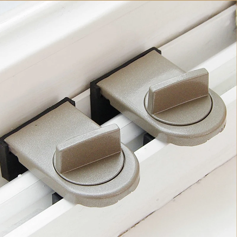Alloy Sliding Door Window Safety Lock Adjustable Security Door Locks Anti-theft Protection Lock Home Safety Latches - Image 4