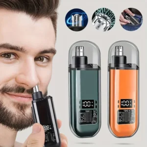 Kompaktiškas nosies ir ausų plaukelių trimeris (USB-C)