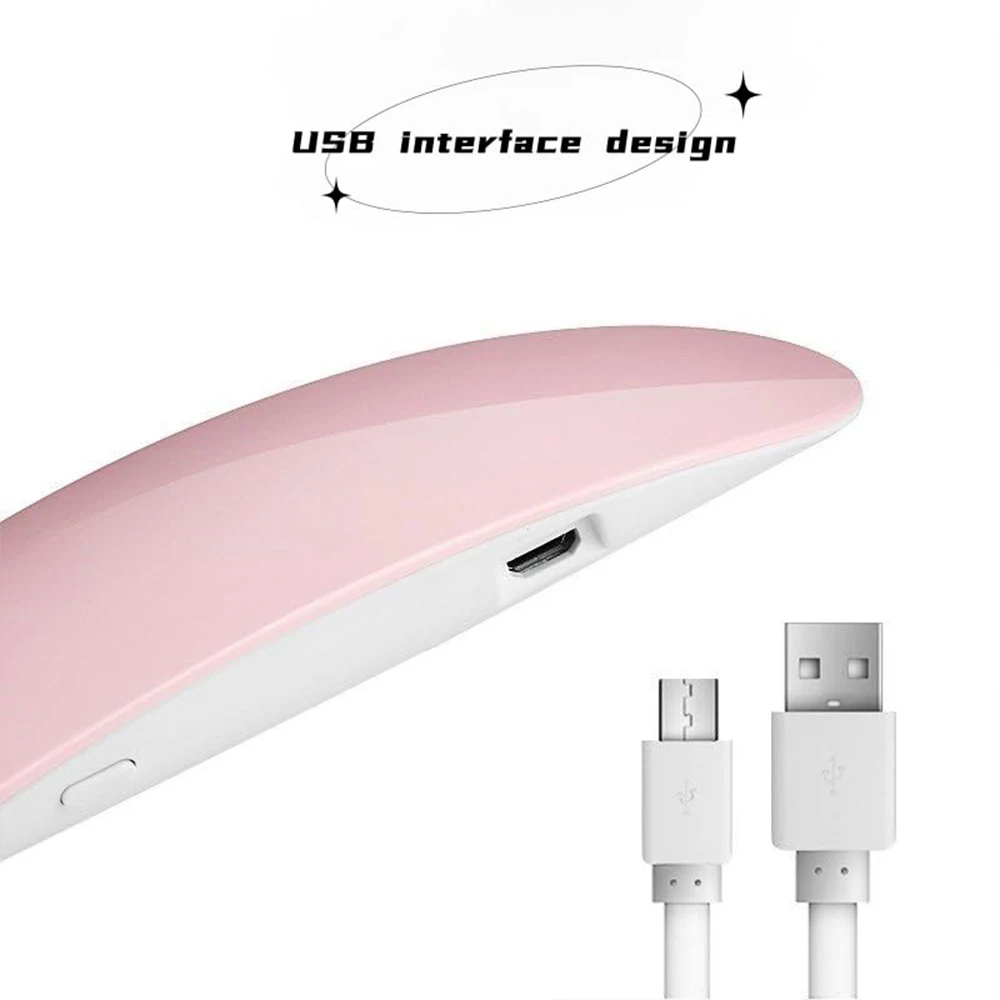 Nešiojama mini UV/LED lempa geliniam lakui - Image 3
