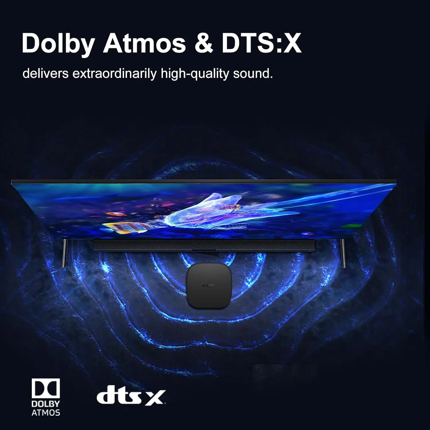Xiaomi TV Box S 3rd Gen 4K Ultra HD 32GB Memory Smart Top Set Box Android Google TV Dolby Vision HDR10+ DTS-X WiFi 6 - Image 3