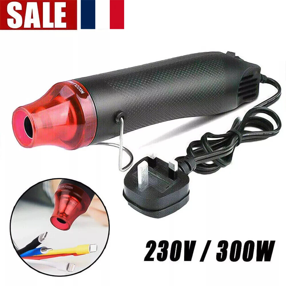 300W Handheld Hot Air Gun Portable Mini Heat Gun for DIY Crafts Shrink Wrapping - Image 3