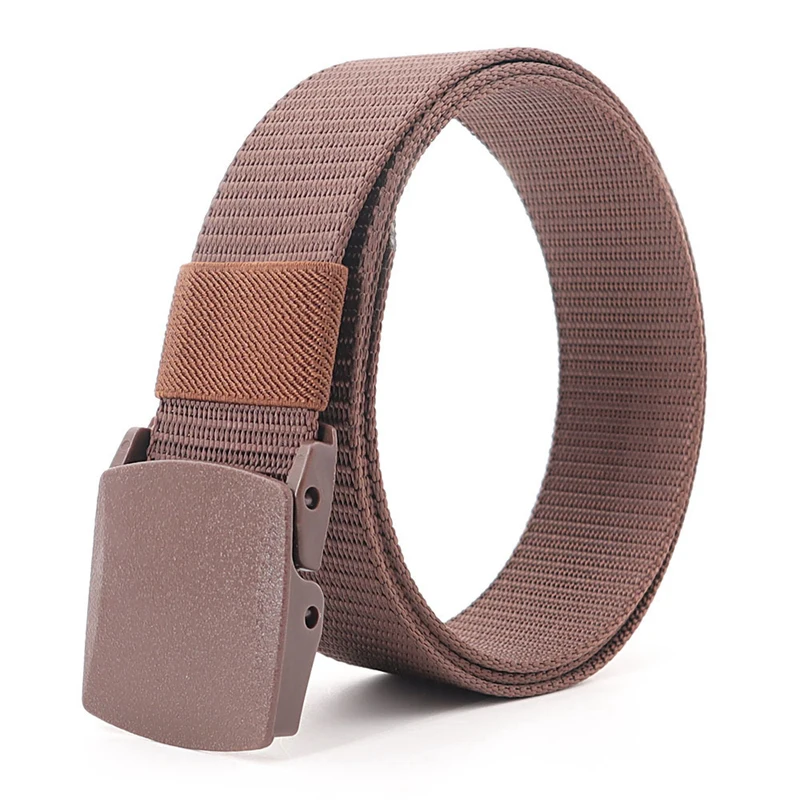 38mm Tactical Waist Belt Unisex Lightweight Weave Fabric with Plastic Buckle for Airport Security Men Women Camouflage S - Image 4