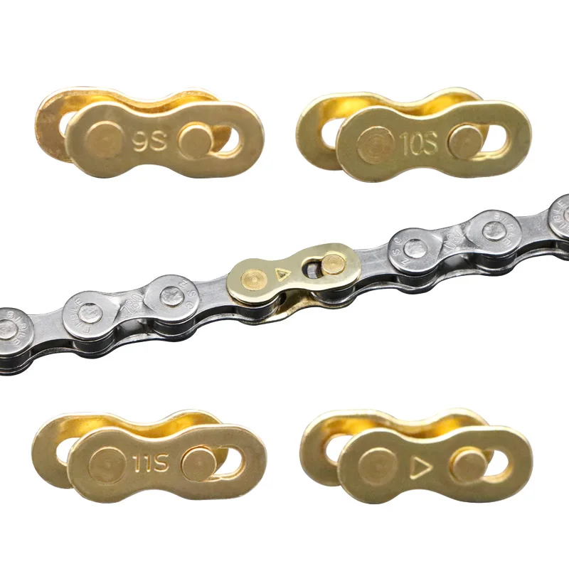 5 Pair Bicycle Chain Link Connector Joints Magic Buttons Cycling Speed Quick Master Links For Mountain Bike 6/7/8/9/10/1 - Image 3