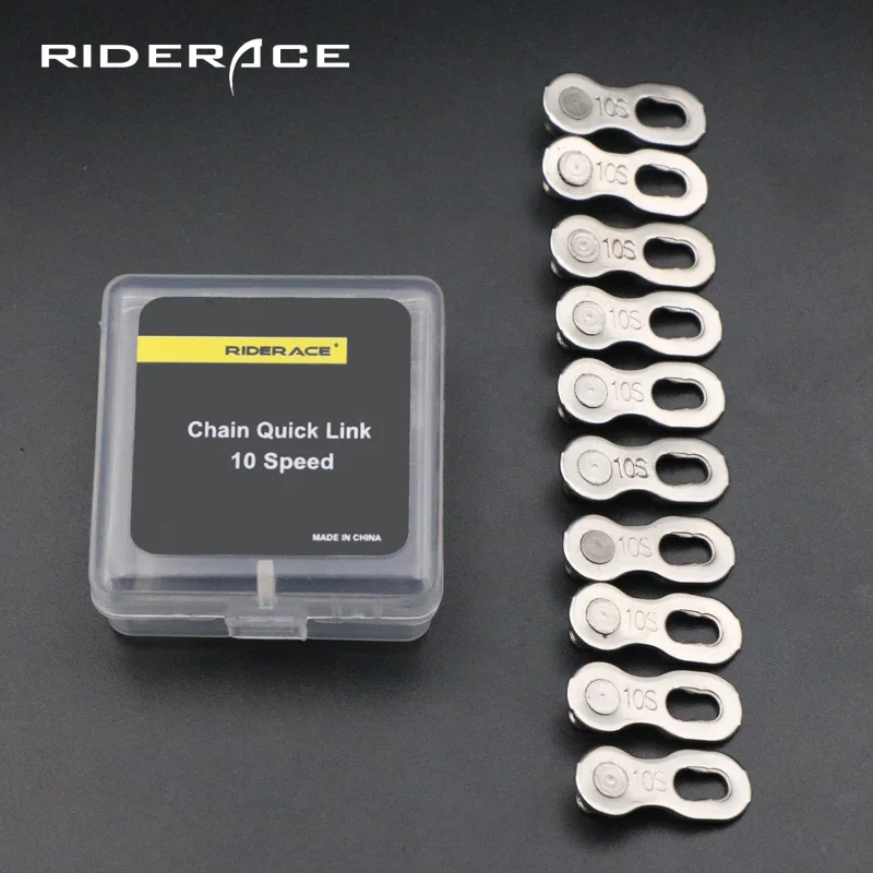 5 Pair Bicycle Chain Link Connector Joints Magic Buttons Cycling Speed Quick Master Links For Mountain Bike 6/7/8/9/10/1