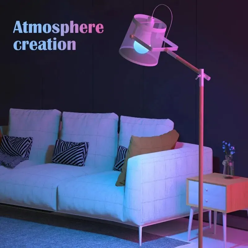16 Colors RGB Bulb LED Multicolor Bulb E27 220V Household Lighting Dimmable 24 Key Remote Control Smart Lamp Atmosphere - Image 2