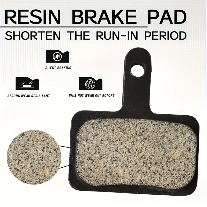 Resin Disc Brake Pad For SHIMANO B01S Wear-resistant Hydraulic Brake Pads MTB Brake Pads for B03S B05S Cycling Parts - Image 4
