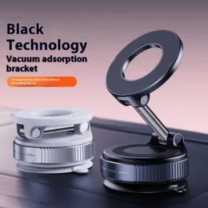 Foldable Magnetic Car Phone Holder 360° Rotation Adjustable Dashboard Mount Stable Support Stand for iPhone Huawei Xiaom