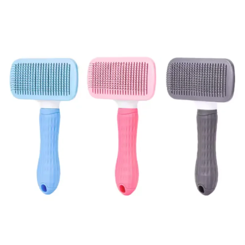Dog Comb Pet Hair Removal Brush Cats and Dogs Special Comb Beauty Massage Self-cleaning Needle Comb Pet Supplies - Image 3