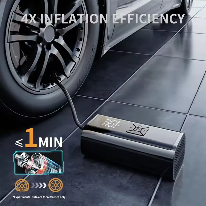 YIJU Wireless Air Pump 150psi Portable Electric Tire Inflator For Car Bicycle Motorcycle Mini Air Compressor Tire Air In - Image 2