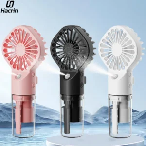 Nešiojamas rankinis ventiliatorius su vandens dulksna