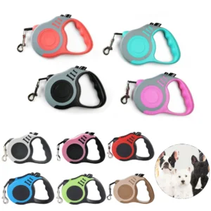 3m 5m Dog Leash Strong Nylon Puppy Lead For Small Medium Large Dogs Cats Automatic Retractable Durable Yorkshire Pet Sup