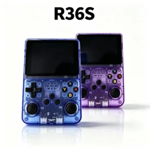 R36S Pocket Retro Handheld Game Player with Linux Operating System, Built-in 3.5 Inch IPS Display, Portable Gaming Conso