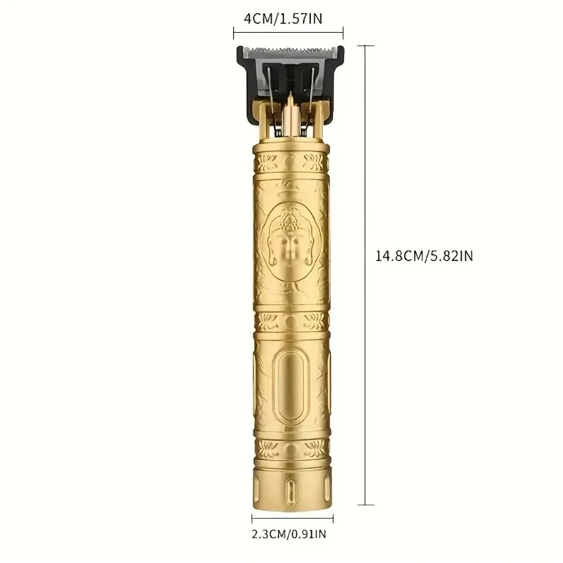 Carving Hair Clipper Professional Hair Cutting Machine Barber Rechargeable Hair Trimmer Metal Haircut Machine Clipper fo - Image 4